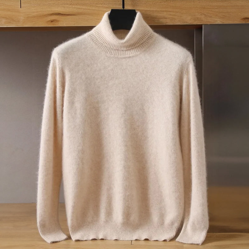 Coltrui heren met zachte melange in Beige