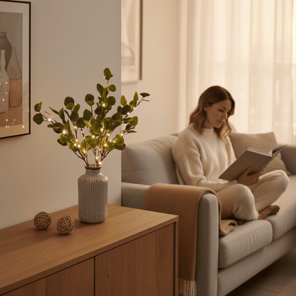 NatureGlow LED taklamp warm licht buigbaar en draadloos