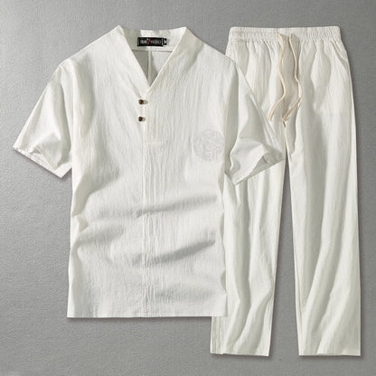 Heren Casual Outfit – Comfortabele Pasvorm en Stijlvolle Details voor Dagelijks Gebruik