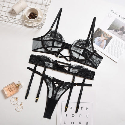 SISI Beha & Ondergoed Set - Dames - Sexy Lace Set met Comfortabele Pasvorm en Verleidelijk Design