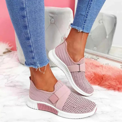 Sophia - Klittenband - Ademende Sneakers