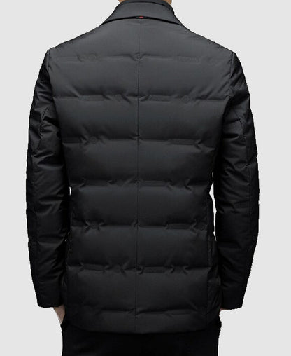 Heren Premium Jas - Elegantie en Warmte - Winter & Overgangsseizoen