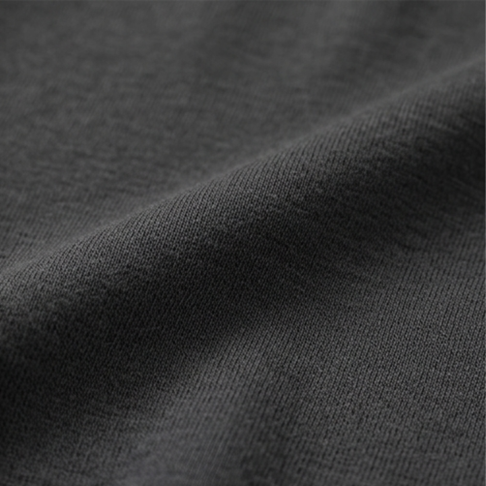 Midi-jurk dames met gekruiste V-hals - detailfoto