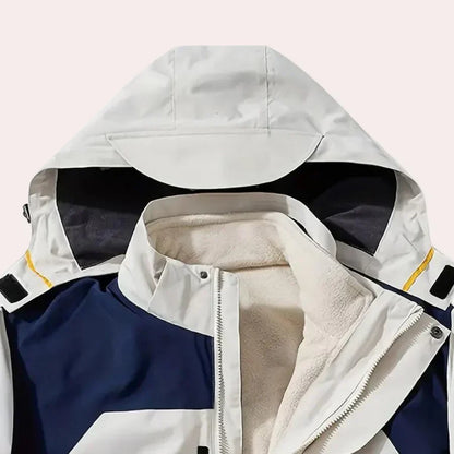 Heren Windbreaker - Met Capuchon - Waterafstotend en Ademend - Tijdloos Design