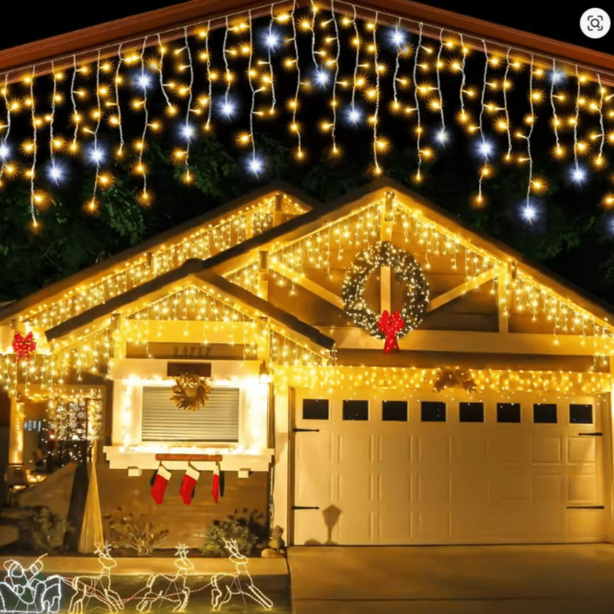 LED tuindoek 4 x 0,6 m weerbestendig voor buiten