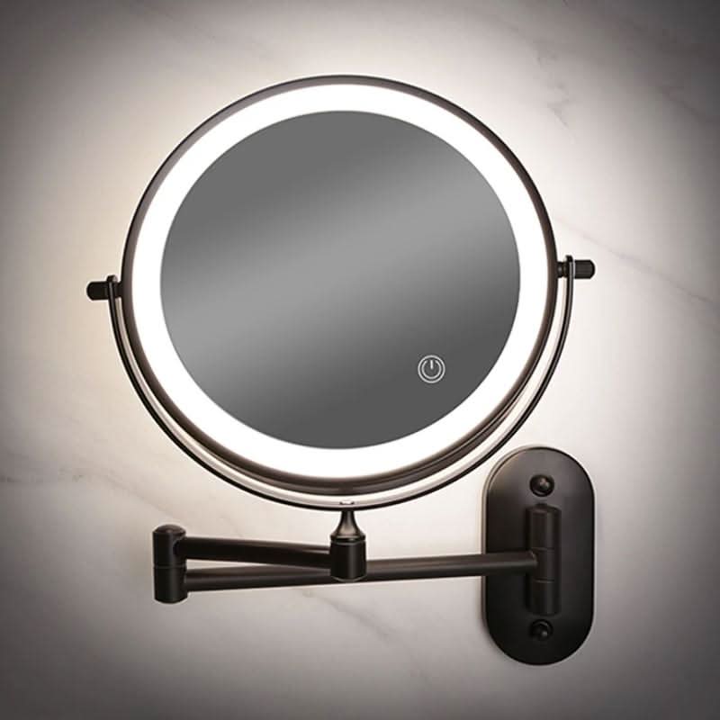 Make-up spiegel - LED Vergrotingsspiegel Draadloos en Instelbaar Licht