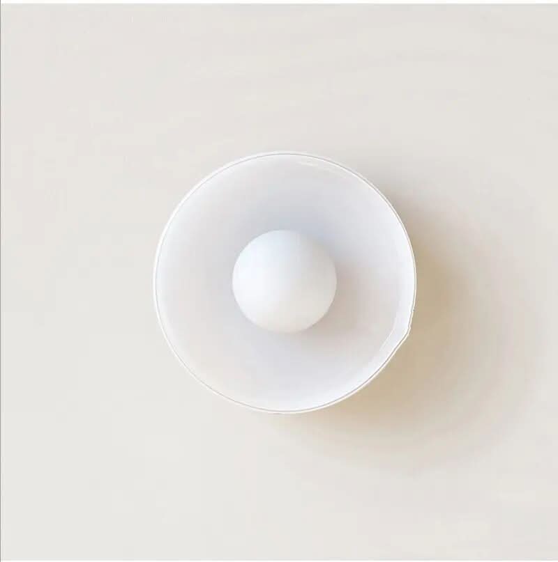 GlassGlow plafondlamp van transparant glas met Scandinavisch design