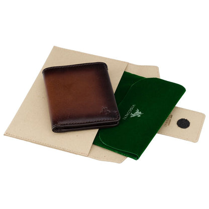 Cash & Card Wallet - Unisex - Stijlvolle leren portemonnee met RFID-bescherming en compacte pasvorm