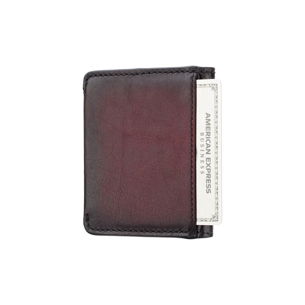 Cash & Card Wallet - Unisex - Stijlvolle leren portemonnee met RFID-bescherming en compacte pasvorm