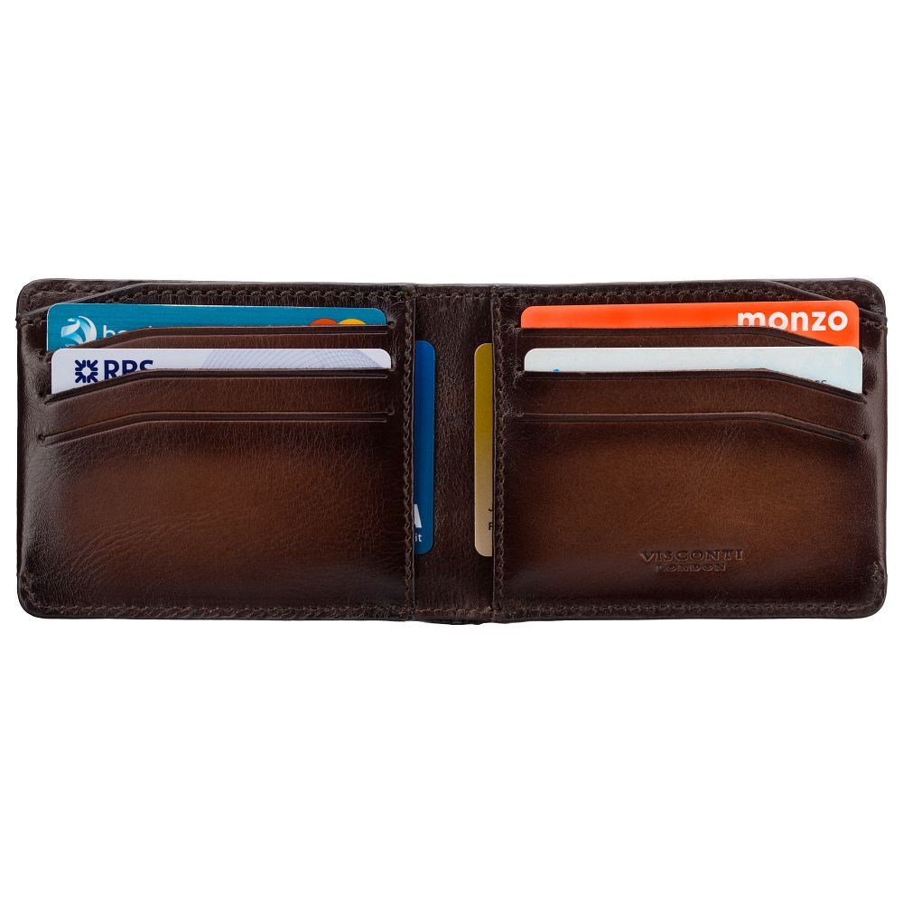 Slimme Wallet - Unisex - Vespa Cash & Card - Stijlvol, Compact en Leer - Perfect voor Dagelijks Gebruik