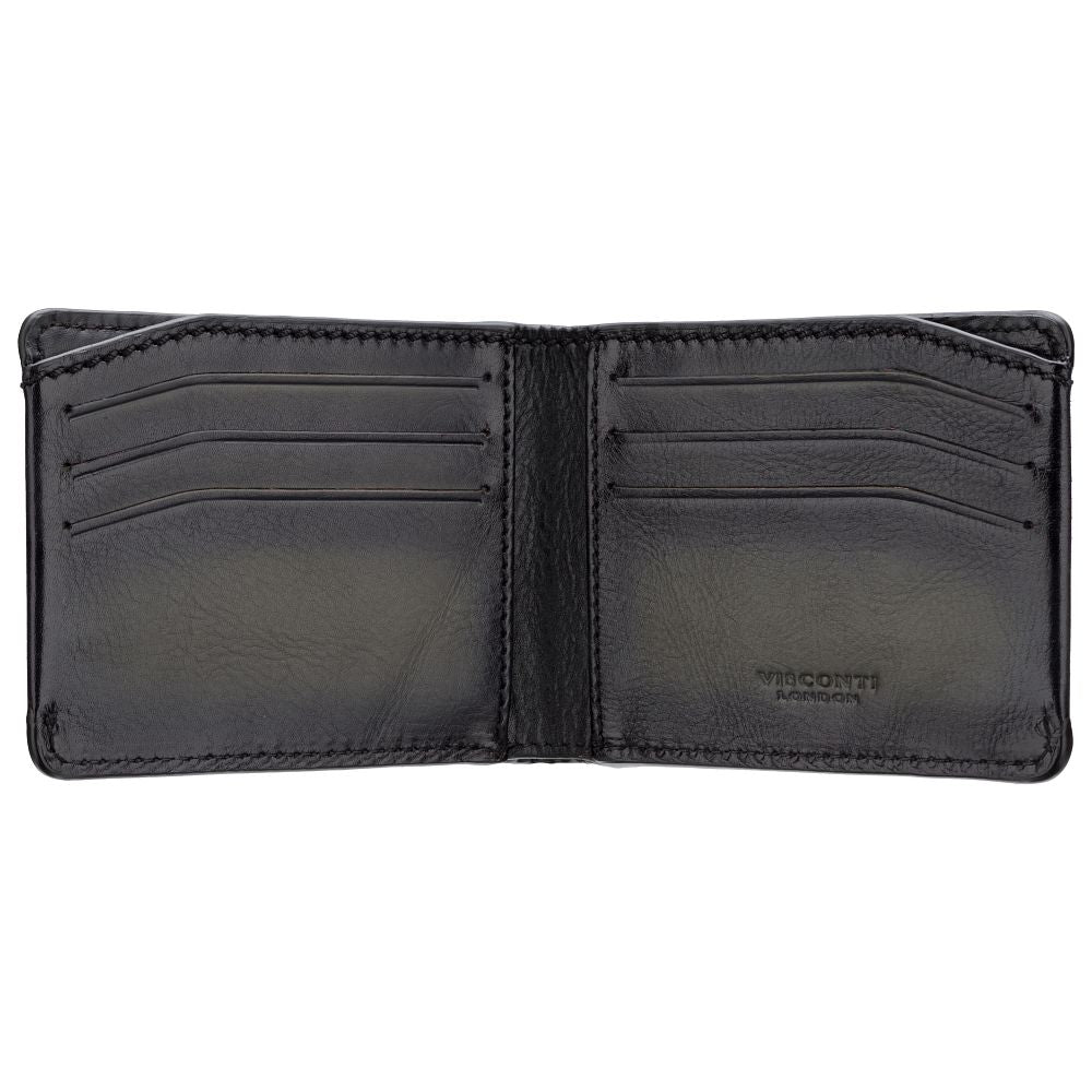 Slimme Wallet - Unisex - Vespa Cash & Card - Stijlvol, Compact en Leer - Perfect voor Dagelijks Gebruik