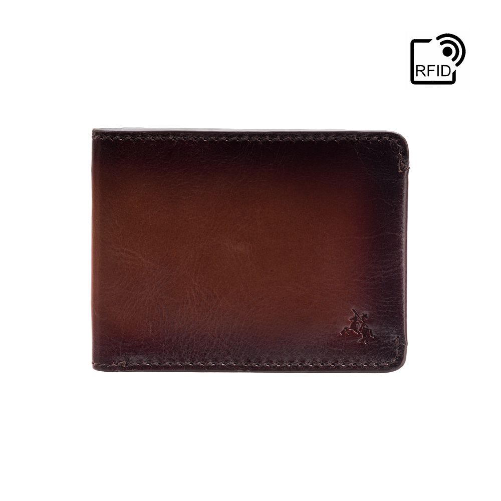 Slimme Portemonnee - Unisex - Zanotti Cash & Card Wallet van Leer met Minimalistisch Design en Slim Profiel