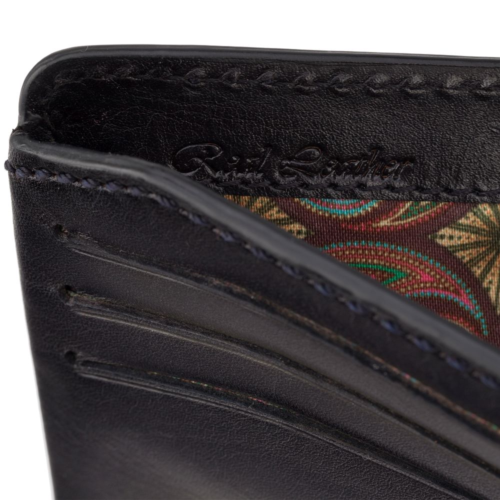 Slimme Portemonnee - Unisex - Zanotti Cash & Card Wallet van Leer met Minimalistisch Design en Slim Profiel