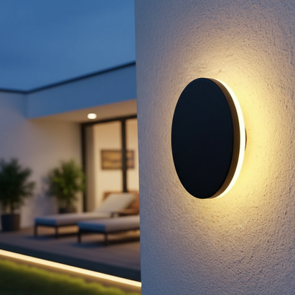 LED buitenwandlamp met IP65 en modern design