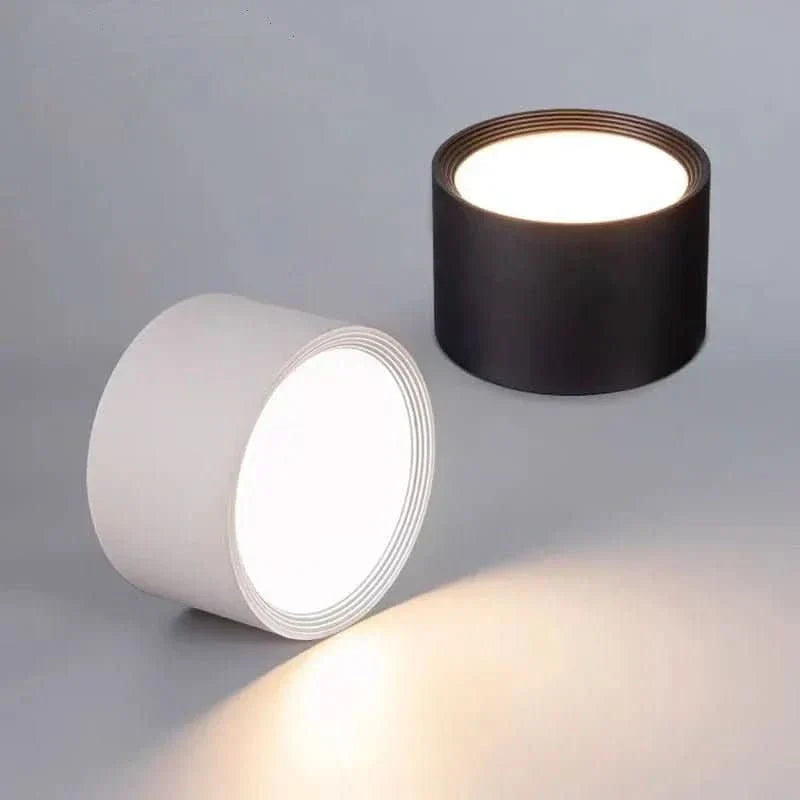 NordicGlow LED plafondlamp modern design energiezuinig in zwart of wit