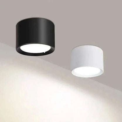 NordicGlow LED plafondlamp modern design energiezuinig in zwart of wit