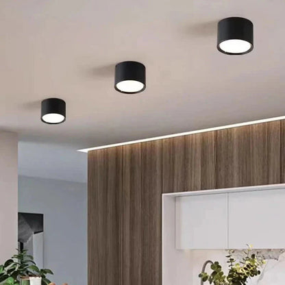 NordicGlow LED plafondlamp modern design energiezuinig in zwart of wit