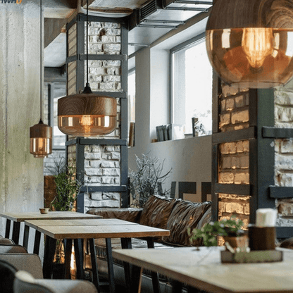 Houten Plafondlamp Warm Licht en Scandinavisch Design