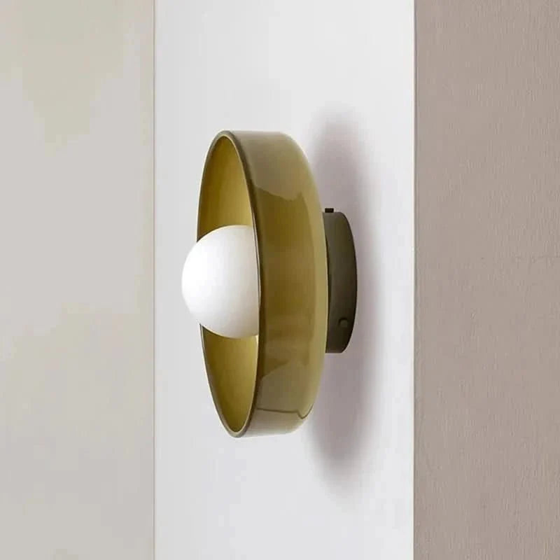 GlassGlow plafondlamp van transparant glas met Scandinavisch design