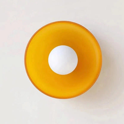 GlassGlow plafondlamp van transparant glas met Scandinavisch design