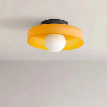 GlassGlow plafondlamp van transparant glas met Scandinavisch design