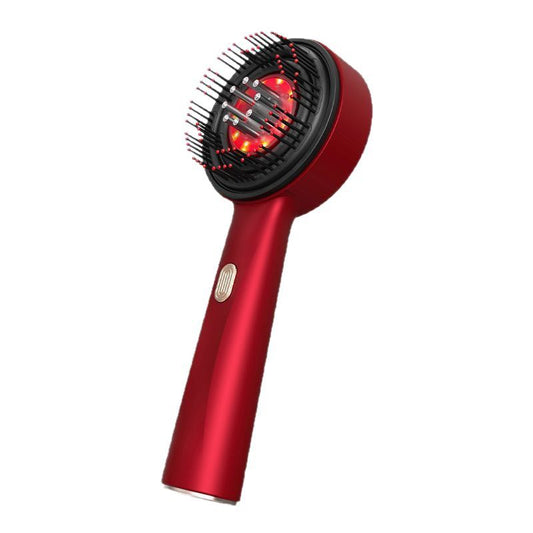Scalp Massager Borstel met Rood Lichttherapie voor Haargroei en Gezonde Hoofdhuid - Ergonomisch voor Alle Haartypes