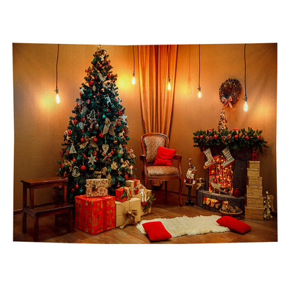 Wandtapijt Kerstdecoratie - Multifunctioneel - Polyester - Zonnegodin Patroon