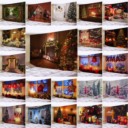 Wandtapijt Kerstdecoratie - Multifunctioneel - Polyester - Zonnegodin Patroon