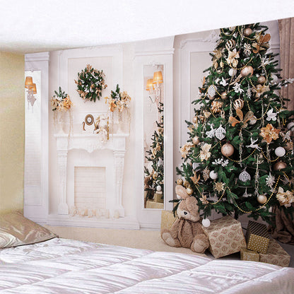 Wandtapijt Kerstdecoratie - Multifunctioneel - Polyester - Zonnegodin Patroon