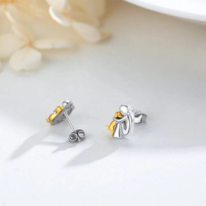 Halsketting met Hondenpoot en Hart – Elegant Sieraad voor Hondenliefhebbers