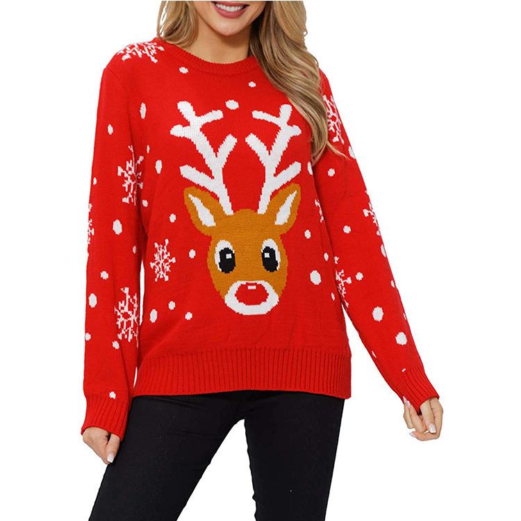 Gebreide Kerst Sweater Dames