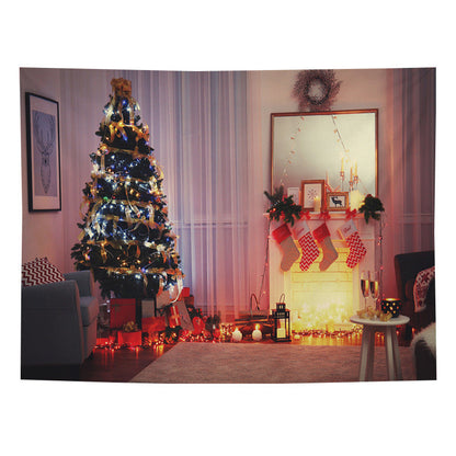 Wandtapijt Kerstdecoratie - Multifunctioneel - Polyester - Zonnegodin Patroon