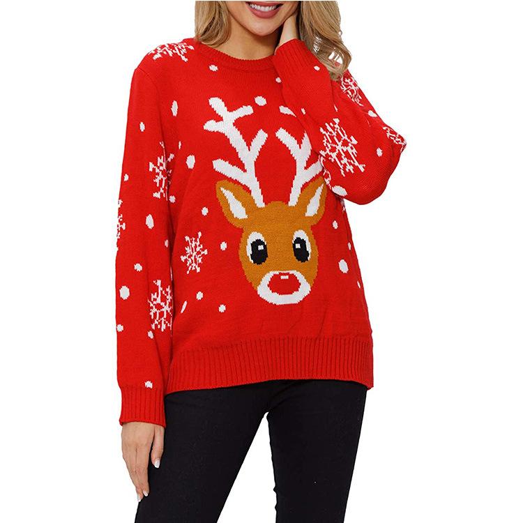 Gebreide Kerst Sweater Dames