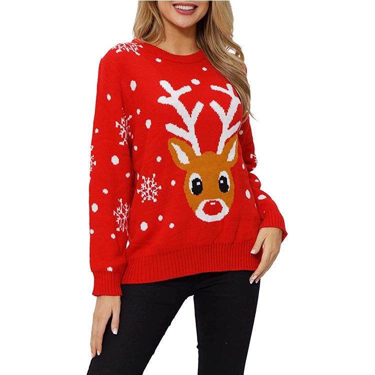 Gebreide Kerst Sweater Dames