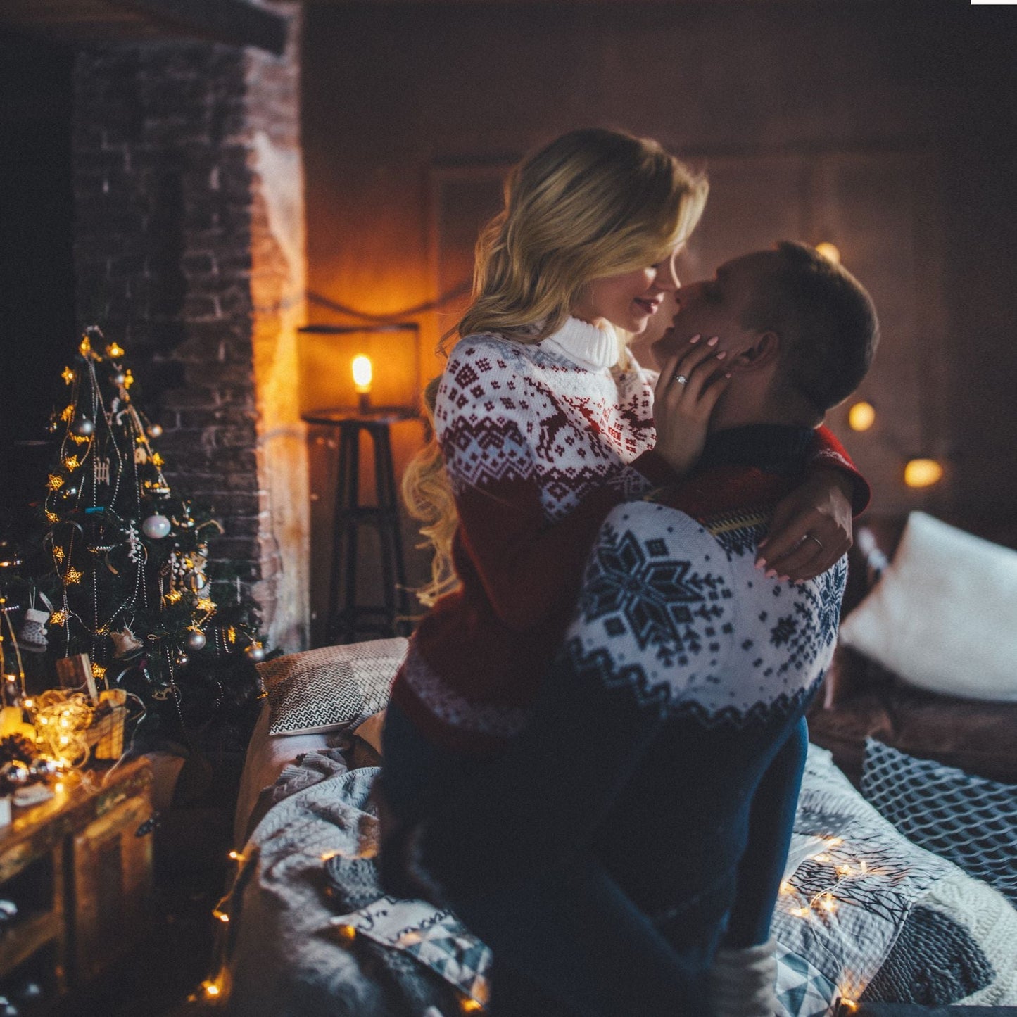 Kersttrui voor Hem en Haar - Comfortabele, Warme Trui voor de Feestdagen - Perfect voor Koppeloutfits