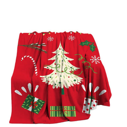 Suzans Kerstdesign - Fleece Deken - Rijk aan Warmte - Uniek Kerstthema.