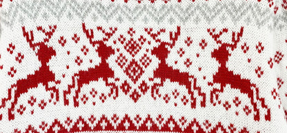 Gloria - Kersttruien voor Hem en Haar - Hoge Ronde Hals - Polyester/Katoen - Kerst Elk Patroon