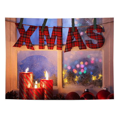 Wandtapijt Kerstdecoratie - Multifunctioneel - Polyester - Zonnegodin Patroon