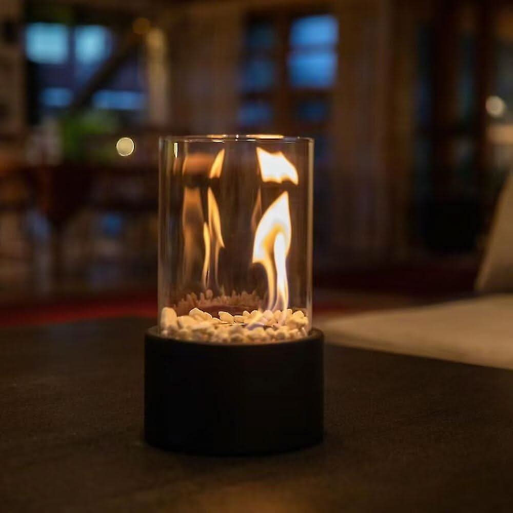 Olielamp - glas - warm vlamlicht voor binnen en buiten