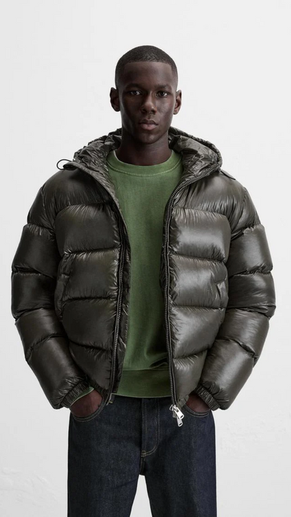 100% Dons Puffer Jacket - Duurzaam en Warm - Waterafstotend en Trendy