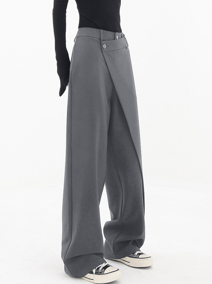 Asymmetrische Baggy-Broek - Stijlvol en Comfortabel Statement