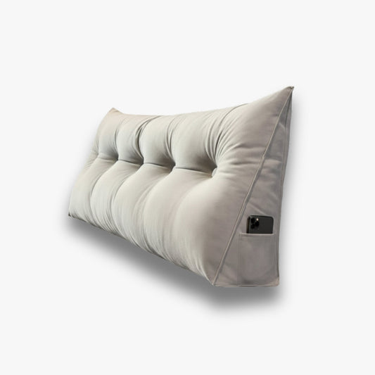 Wigkussen - Ergonomische rugsteun voor lezen en ontspanning op bed en bank