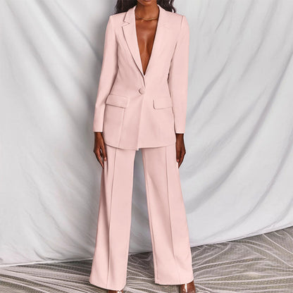 Chique blazer en broek set dames, elegant tweedelig - foto 5