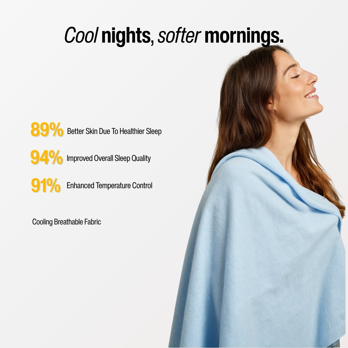 Koelend dekbed ademend lichtgewicht koeldeken voor warme slapers