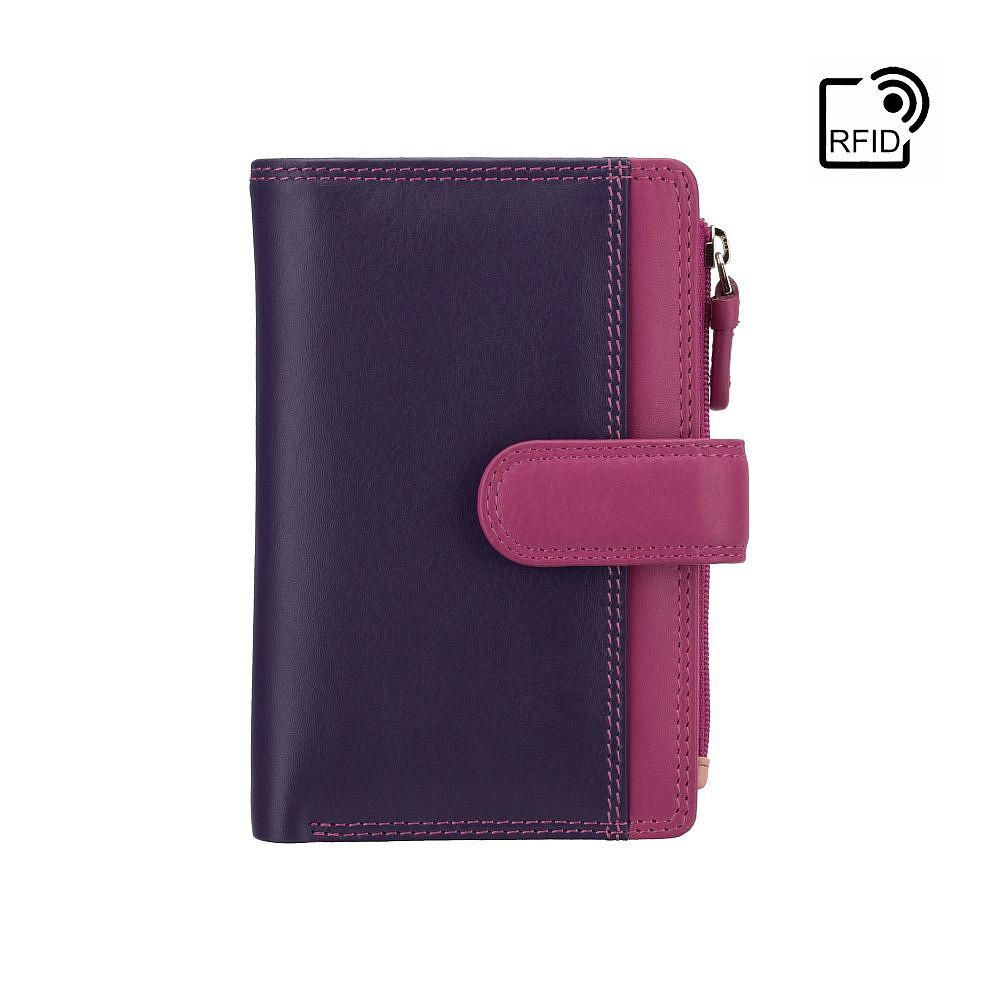 Cayman Cash & Coin Purse - Unisex - Stijlvolle Leer Portemonnee met Rits en Ruimte voor Muntgeld en Briefgeld