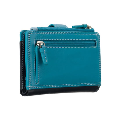 Cayman Cash & Coin Purse - Unisex - Stijlvolle Leer Portemonnee met Rits en Ruimte voor Muntgeld en Briefgeld