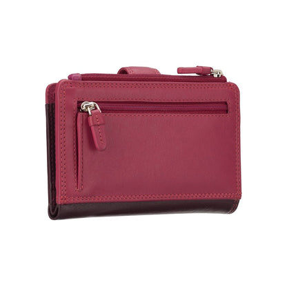 Cayman Cash & Coin Purse - Unisex - Stijlvolle Leer Portemonnee met Rits en Ruimte voor Muntgeld en Briefgeld