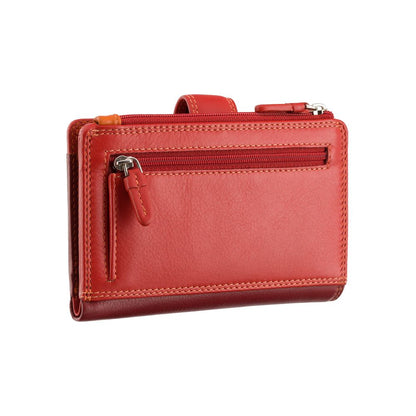 Cayman Cash & Coin Purse - Unisex - Stijlvolle Leer Portemonnee met Rits en Ruimte voor Muntgeld en Briefgeld