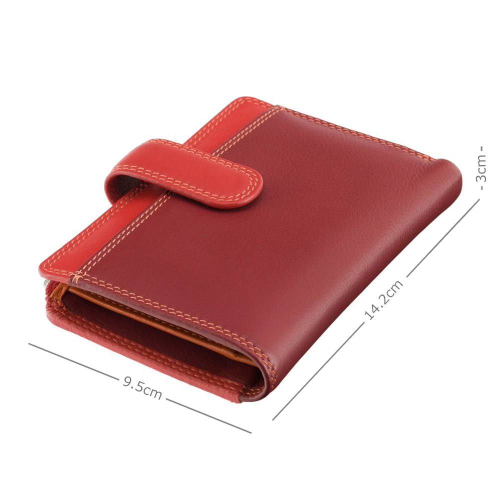 Cayman Cash & Coin Purse - Unisex - Stijlvolle Leer Portemonnee met Rits en Ruimte voor Muntgeld en Briefgeld