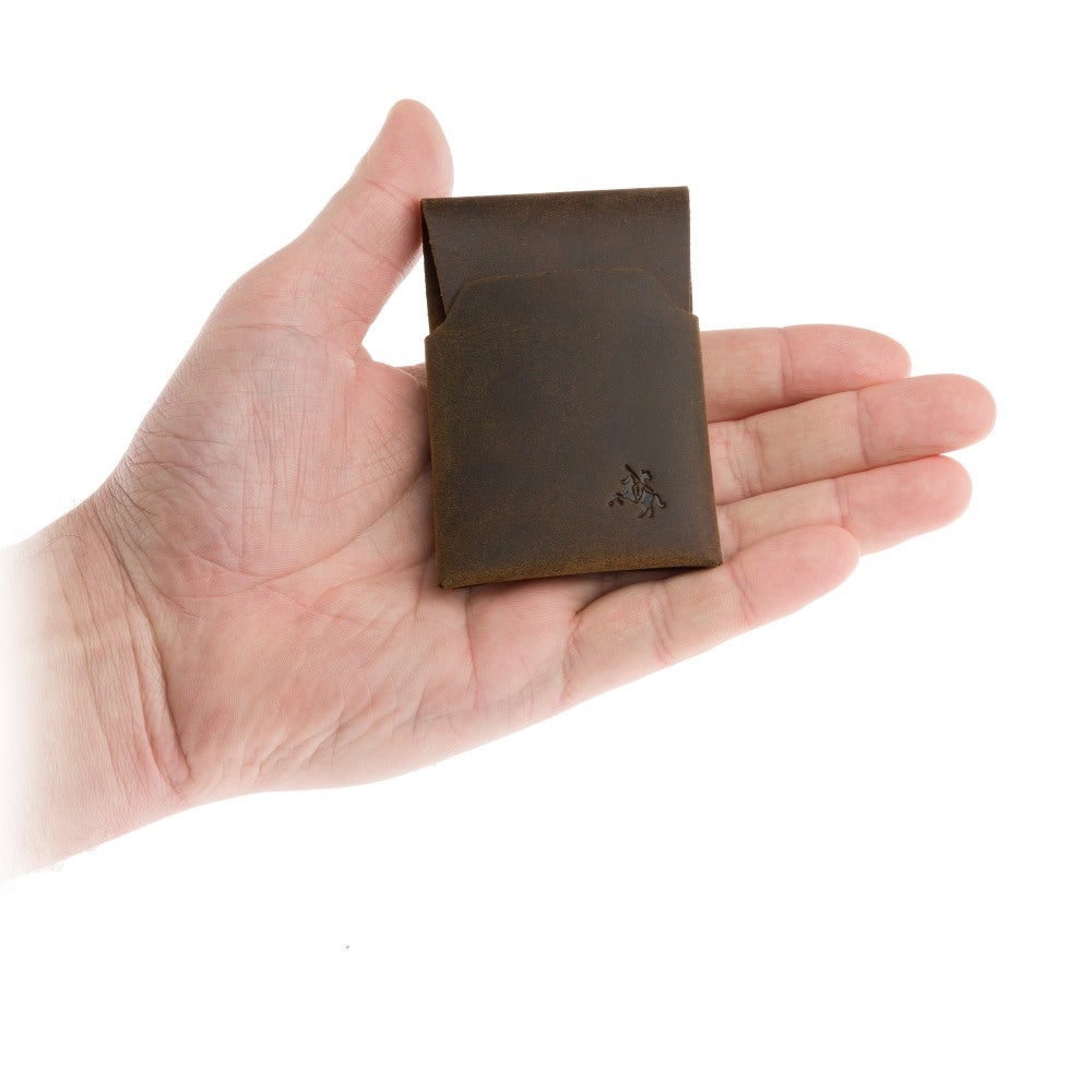 Origami Portemonnee - Unisex - Stijlvolle Cash & Card Wallet van Hoogwaardig Leer met Slim Design